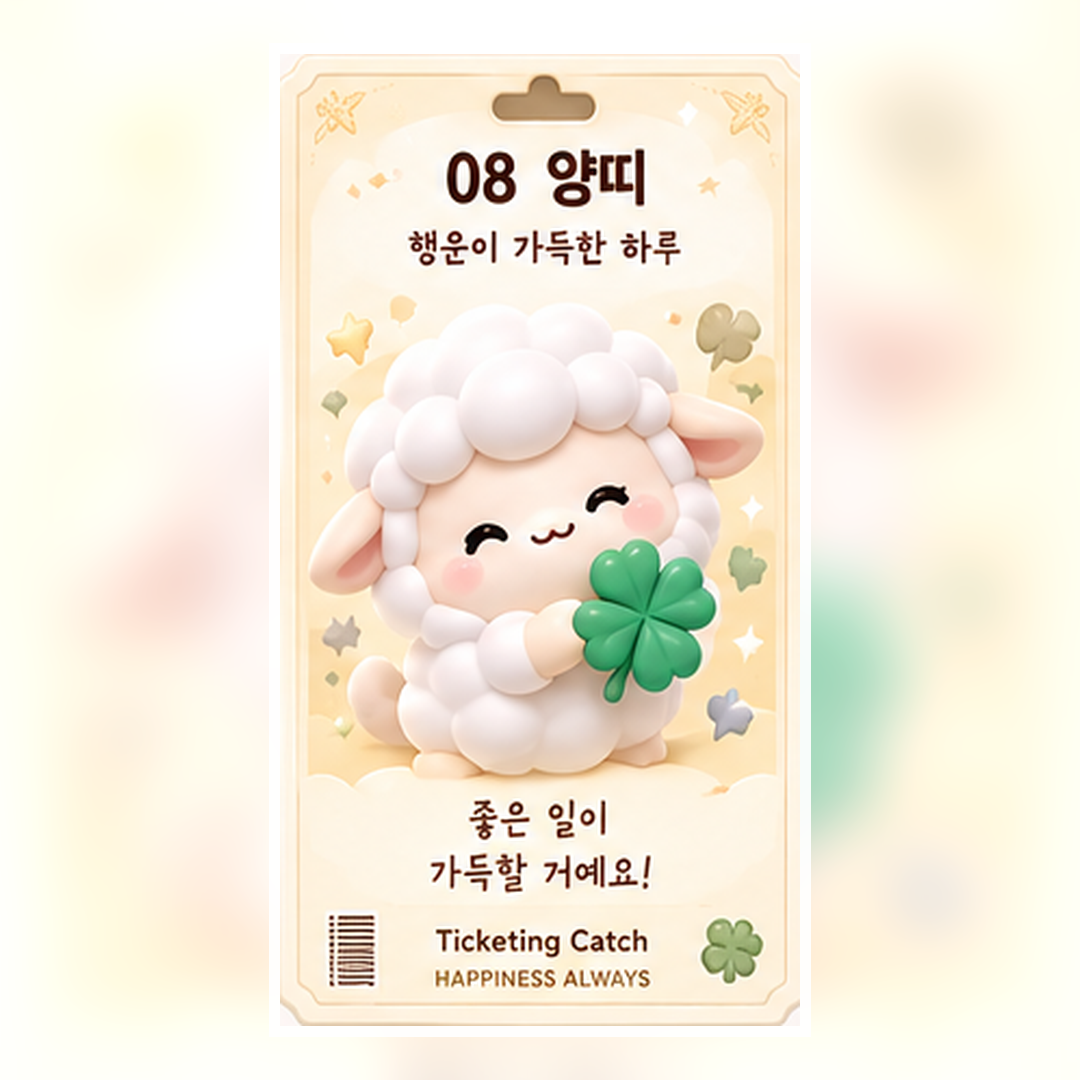 양띠 티켓팅 부적 - 양띠 콘서트 티켓팅 행운 무료 다운로드