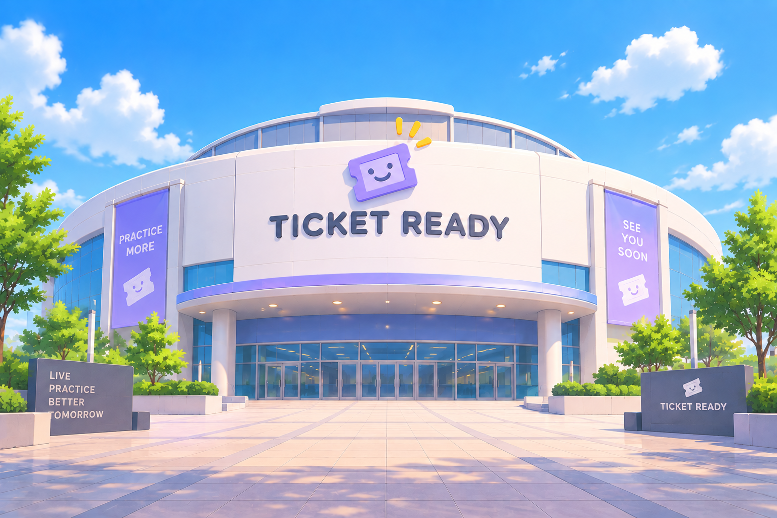 Ticket Ready 공연장 외관